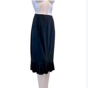 🛍️ 2/$12
BELLISIMA black skirt with ruffle hem in excellent like new condition